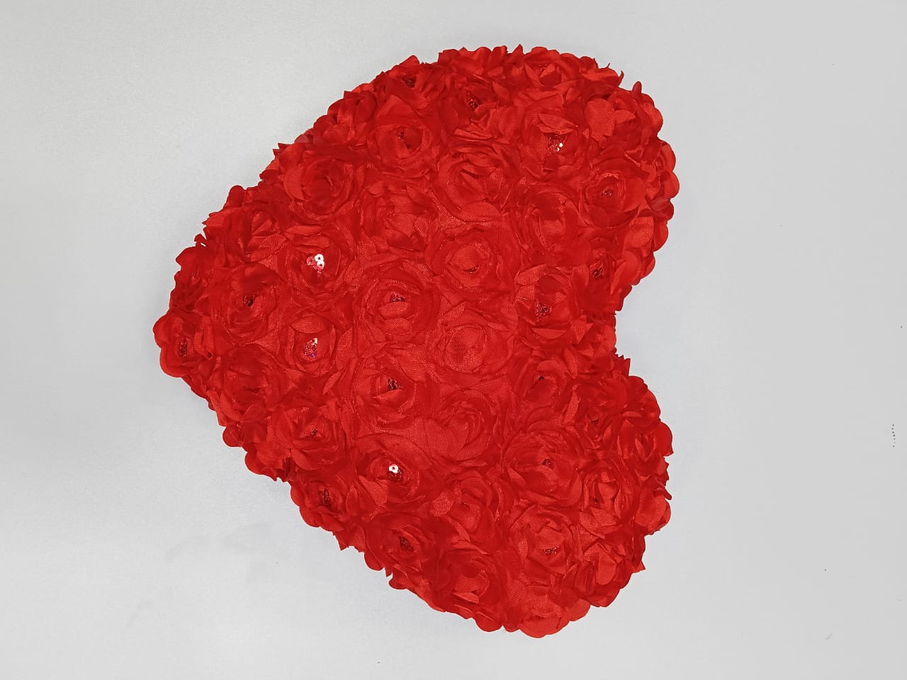 Heart Shape Red Love Pillow | Send Soft Toys as Gifts