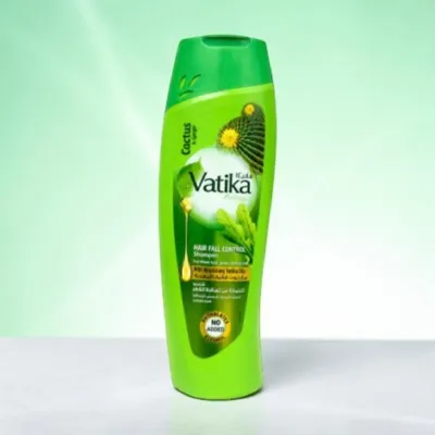 Vatika Cactus & Gergir Hair Fall Control Shampoo 350ml (UAE)