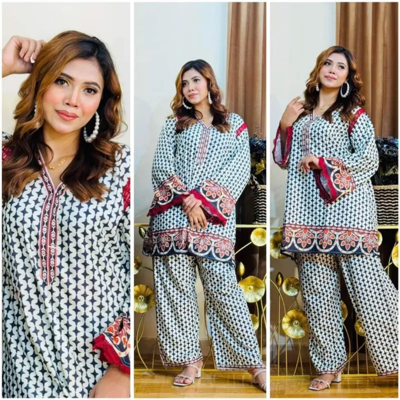 Women's Majolica Print Co-Ord Set in 6 Colours