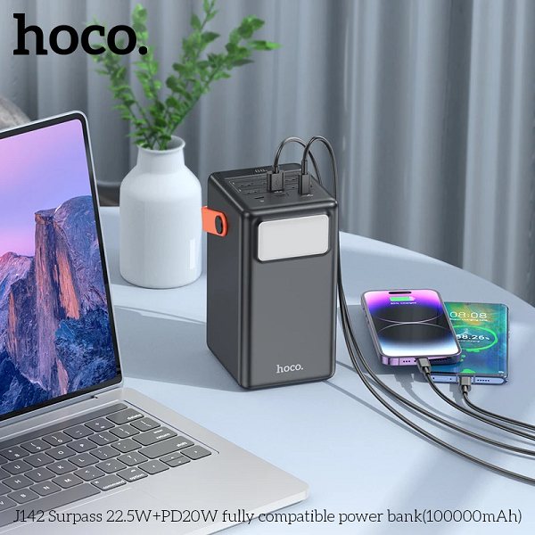 Hoco J142 100,000mAh 22.5W Power Bank