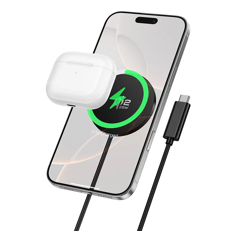 Hoco CW63 Pro Qi2.2 Ultra-thin Magnetic Wireless Charger