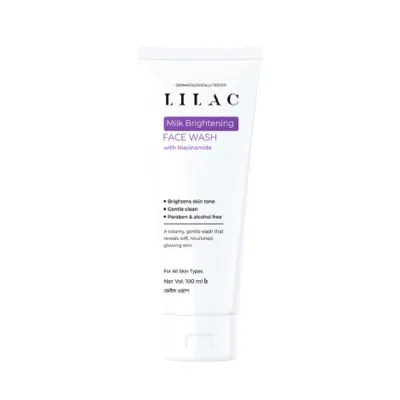 Lilac Milk Brightening Face Wash 100ml (Bangladesh)