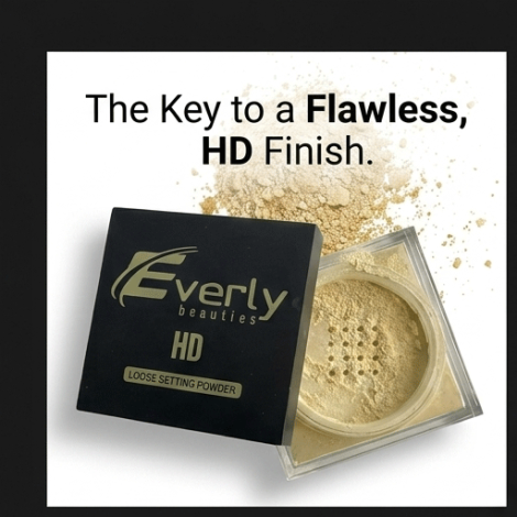 Everly Beauties HD Loose Setting Powder - Banana (China)