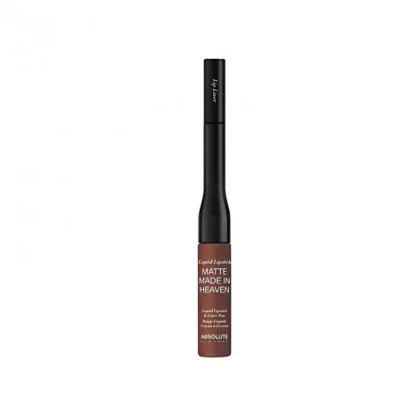 Absolute New York Matte Made In Heaven Liquid Lipstick & Liner Duo - MLIH05 - Hostile (China)