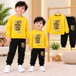 Kids' Brushed Cotton Sweatshirt and Pant Set, 3 Months to 8 Years