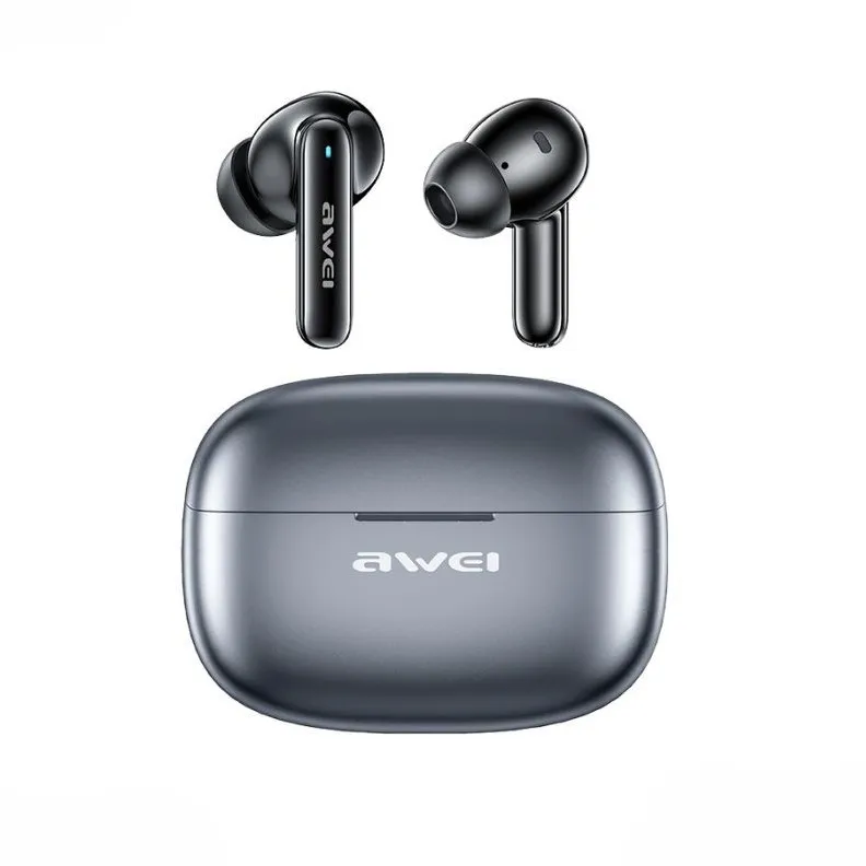 Awei T51 True Wireless Earbuds – Bluetooth 5.4 TWS with 10mm Drivers, ENC Noise Cancelling Mic, IPX6 Waterproof & 300mAh Case