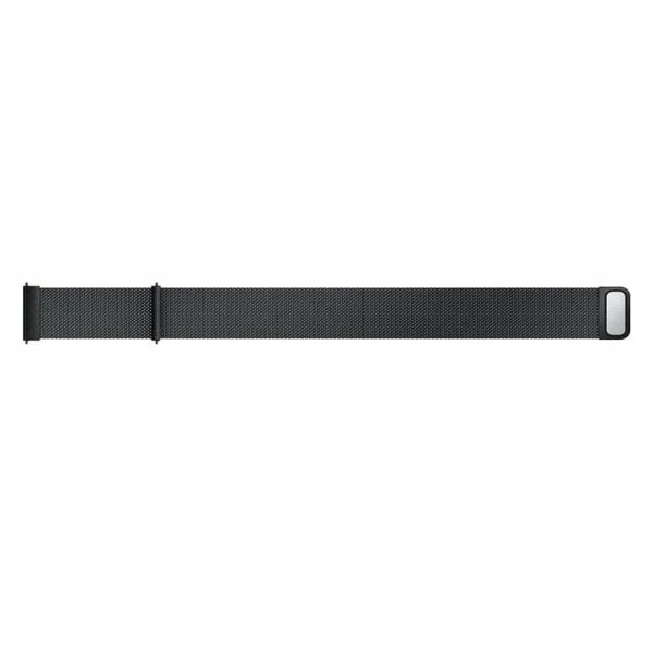 Universal 20mm Metal Magnetic Watch Strap – Black Color