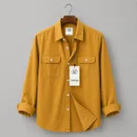 Men's Oxford Cotton Double Pocket Full Sleeve Shirt