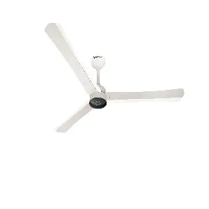 Atomberg Renesa+ 56" 35W BLDC motor Energy Saving Anti-Dust Speed Indicator Light Ceiling Fan with Remote Control (Pearl White) AT-101
