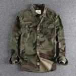 Full sleeves double pocket kemo printed Shirt
