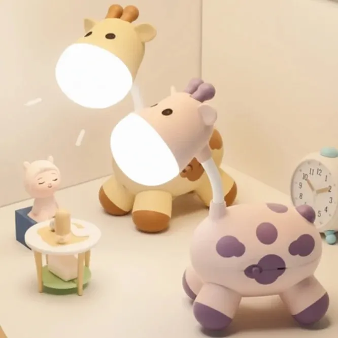 Cute Giraffe Night Light Lamp
