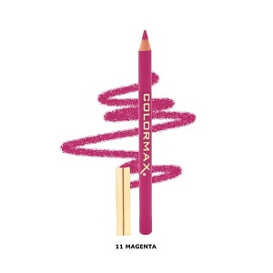 Colormax Satin Glide Long Lasting Lip Liner Pencil - 11 Magenta (Germany)