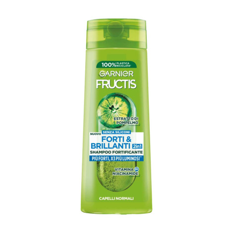 Garnier Fructis Forti & Briallanti 2in1 Shampoo 250ml (France)