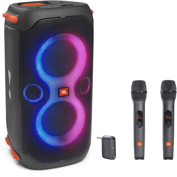 JBL PartyBox 110 Combo Set with 2 Wireless Microphones