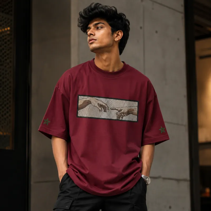 Premium Cotton Drop-Shoulder T-Shirt – Exclusive 3 Pcs Combo Pack!