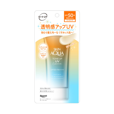 Rohto Skin Aqua Tone Up UV Essence Spf 50+ PA++++ 80g (Japan)