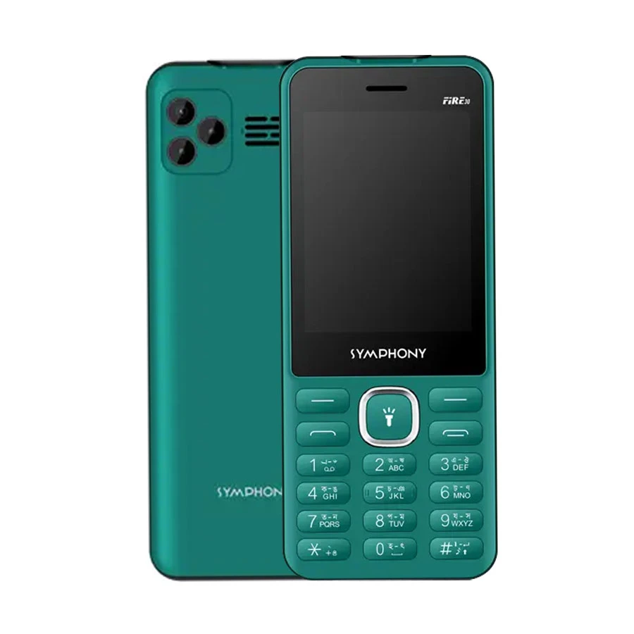 Symphony Fire30 Cadmium Green Dual SIM Feature Phone