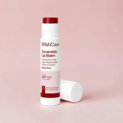 Wishcare Ceramide Lip Balm SPF50+ 5g - Blush Red (India)
