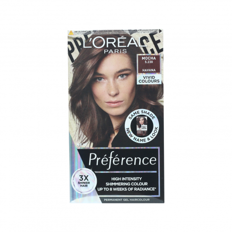 L'Oreal Perference Les Vivids High Intensity Shimmering Colour - 5.230 Mocha (Belgium)