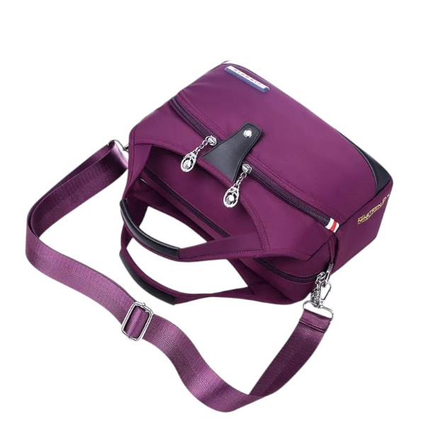 Large Capacity Waterproof Anti-theft Fashion (purple)