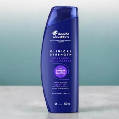 Head & Shoulders Clinical Strength Advanced Oil Control Shampoo 400ml (Thailand)