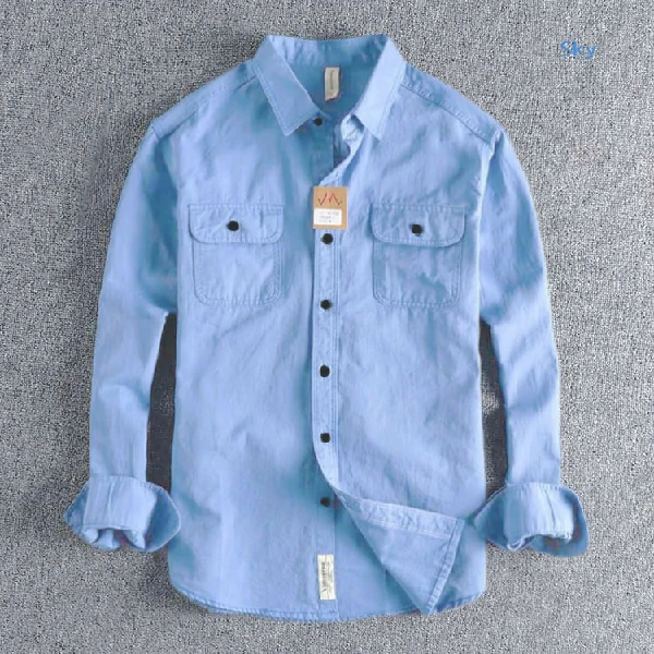 Stylish High Thickness Double Pocket Shirt