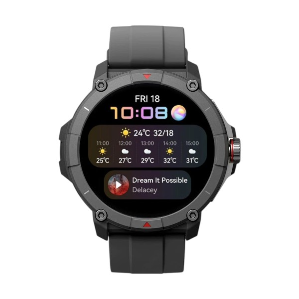 Touch TSW02 Light Black Bluetooth Calling Smart Watch
