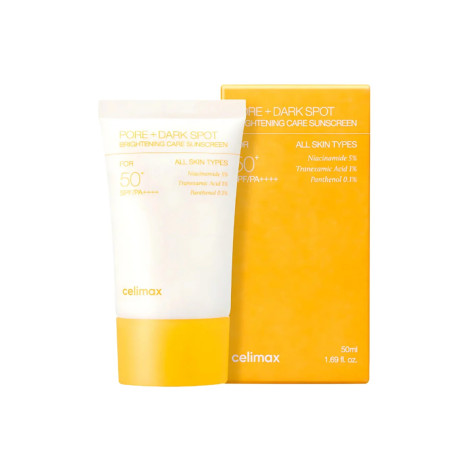 Celimax  Pore + Dark Spot Brightening Care Sunscreen 50+ SPF PA++++ 50ml (Korea)