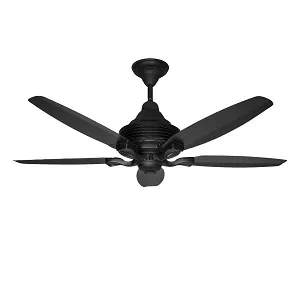 Pakhtun Penta 5- 56 inch BLDC Inverter Remote Control Ceiling Fan ( Black) | PK-113
