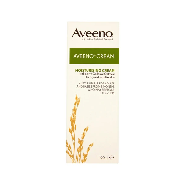 Aveeno Moisturising Cream With Active Colloidal Oatmeal (100ml)