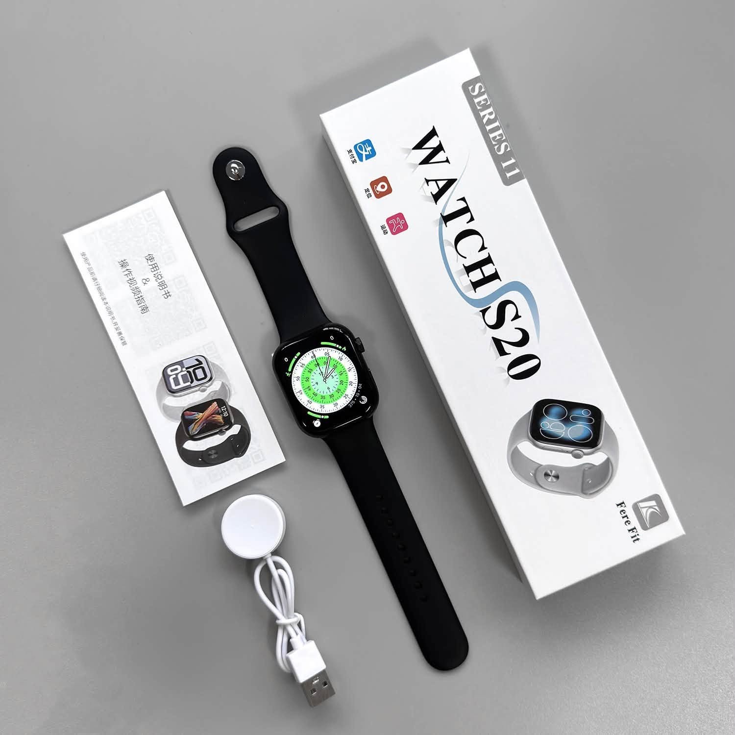 S20 Series 11 Smart Watch (Bluetooth Calling | Big Display | Fitness Tracker