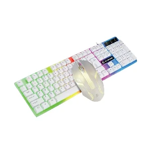 Revenger RKM-24G White Wired Gaming Keyboard & Mouse Combo