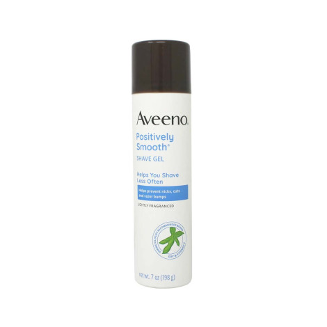 Aveeno Positively Smooth Moisturizing Shave Gel 198g (USA)
