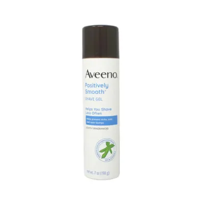 Aveeno Positively Smooth Moisturizing Shave Gel 198g (USA)