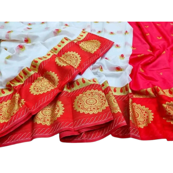 Stylish Soft silk katan sharee