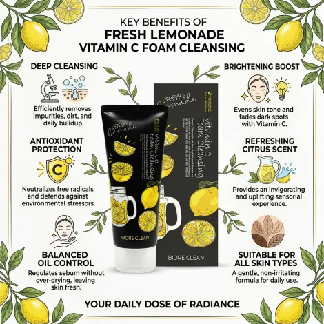 3W Clinic Vitamin C Foam Cleansing 100ml (Korea)