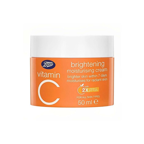 Boots Vitamin C Brightening Moisturising Cream 50 ml (Thailand)