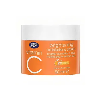 Boots Vitamin C Brightening Moisturising Cream 50 ml (Thailand)