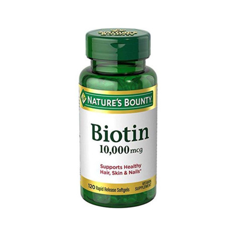 Nature’s Bounty Biotin 10000mcg Ultra Strength 120 Softgels (USA)