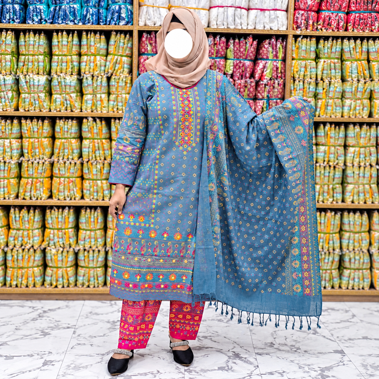 Premium Cotton Three-Piece Collection