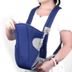 4-in-1 Baby Carrier With Comfortable Cushioned Head Support & Buckle Straps Multicolor
