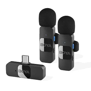 BOYA BY-V10 Wireless Microphone for Type-C Devices (1:1)