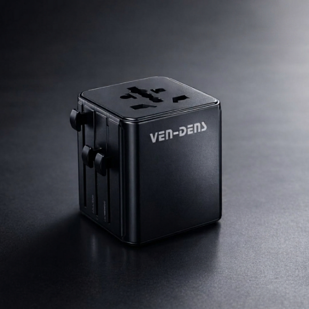 VEN-DENS High quality Travel Charger Fast charging Rated power 2500W EU/AU/UK/US 4 IN 1 Travel Adapter Fast Charger
