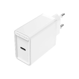 Vention FADW0-EU 1 Port USB-C 20W White Charger