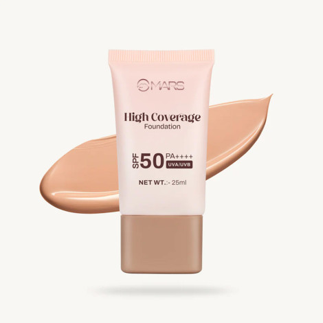 Mars High Coverage Foundation SPF50 PA++++ 25ml - 06 Honey Tan (China)