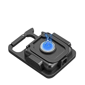 Multi-functional Outdoor Keychain Light with 800Lm COB and 3 Lighting Modes, for Camping, Hiking and Emergencies
