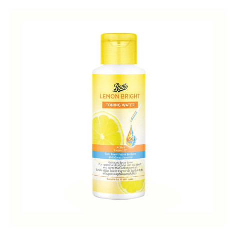 Boots Lemon Bright Toning Water 100ml (Thailand)