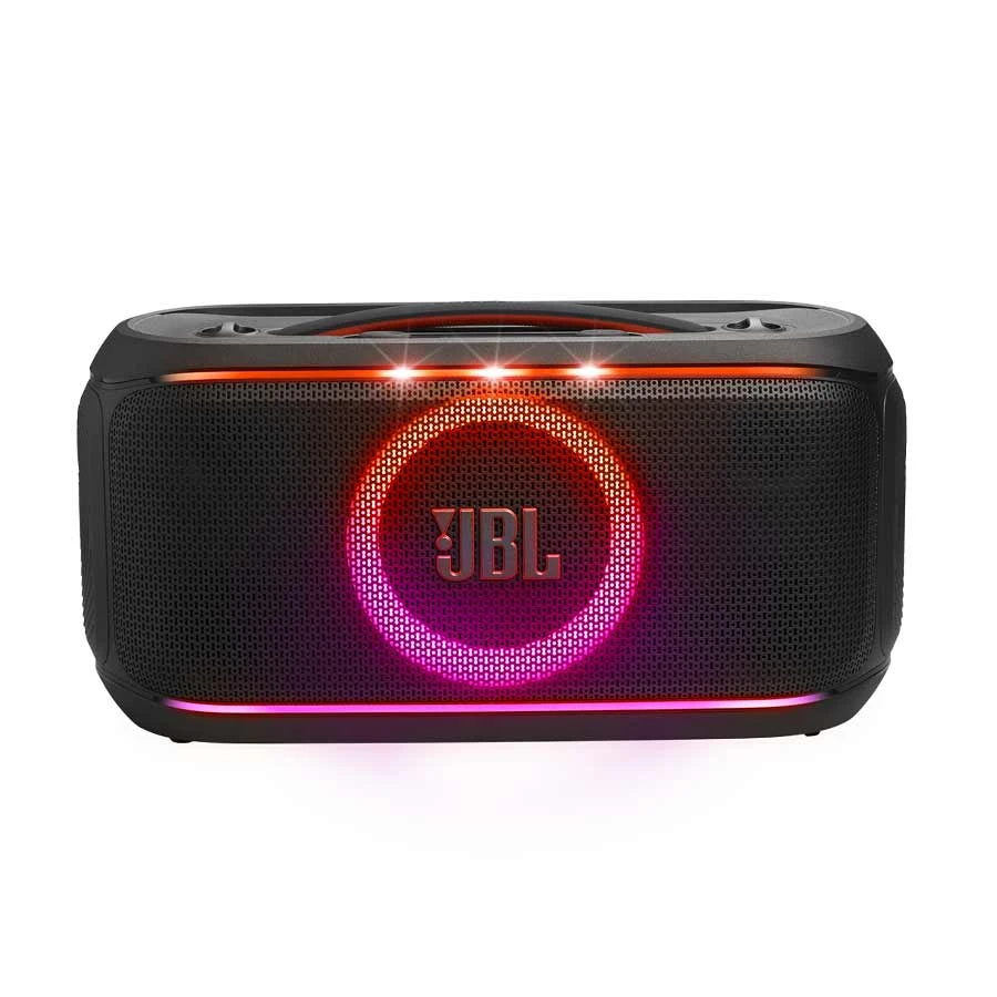 JBL PartyBox On-the-Go 2 Portable Speaker with 2 Microphones Black