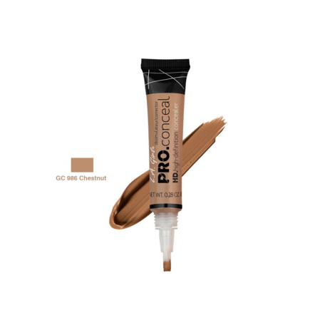 L.A. Girl Pro.conceal Hd High Definition Concealer-GC 986 Chestnut (China)