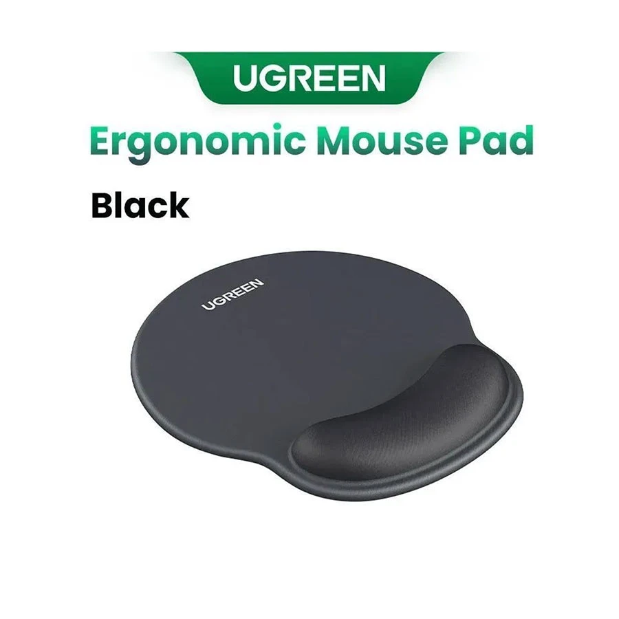 UGREEN LP668 Black Ergonomic Mouse Pad
